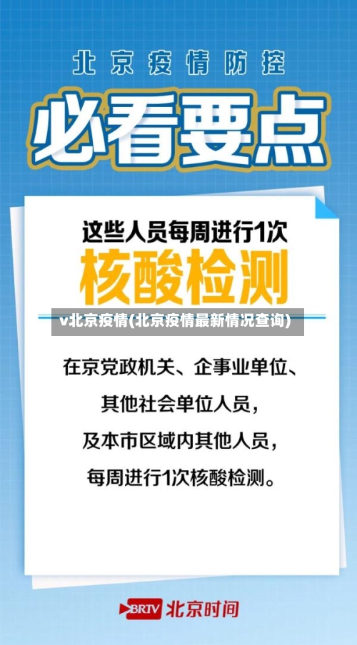 v北京疫情(北京疫情最新情况查询)