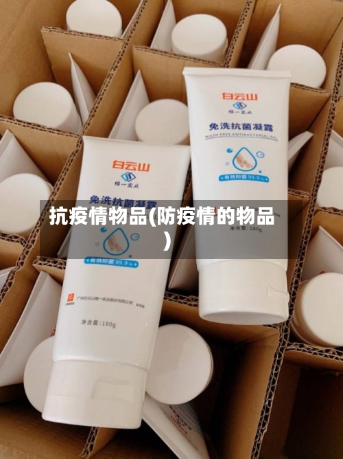 抗疫情物品(防疫情的物品)