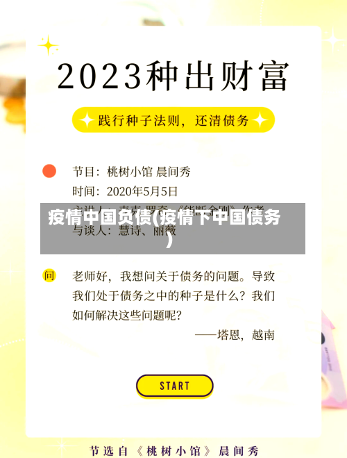 疫情中国负债(疫情下中国债务)-第2张图片