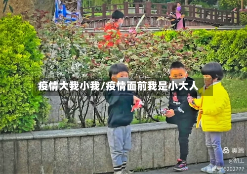 疫情大我小我/疫情面前我是小大人-第2张图片