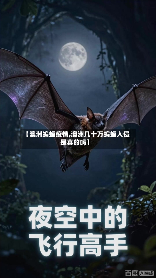 【澳洲蝙蝠疫情,澳洲几十万蝙蝠入侵是真的吗】-第3张图片