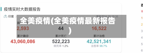 全美疫情(全美疫情最新报告)-第2张图片