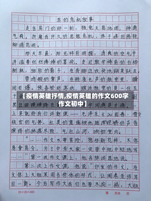 【疫情英雄抒情,疫情英雄的作文600字作文初中】-第2张图片