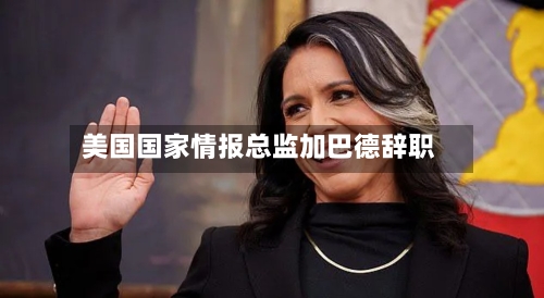 美国国家情报总监加巴德辞职