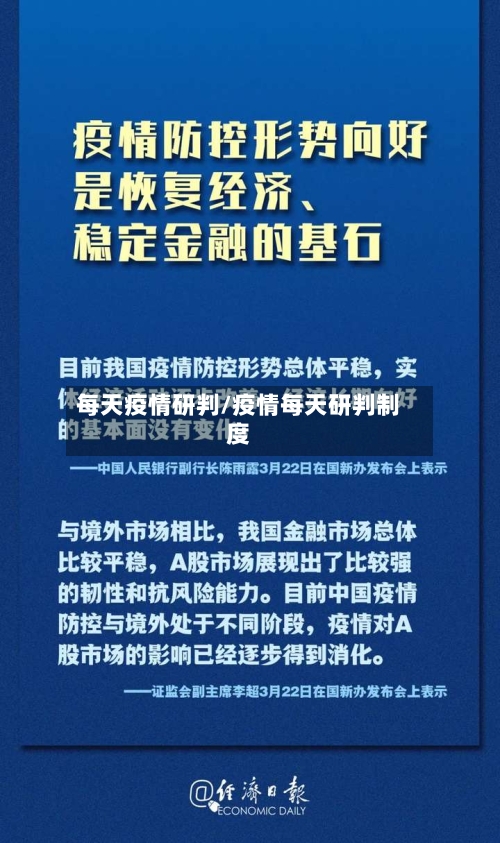 每天疫情研判/疫情每天研判制度